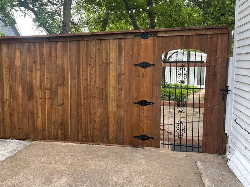 Wood Fencing in Sherman TX