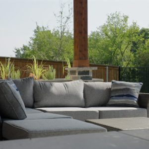 Back patio build