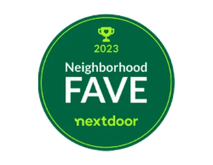 2023 Nextdoor Neighborhood Fave badge