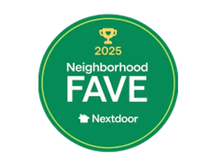 2025 Nextdoor Neighborhood Fave badge