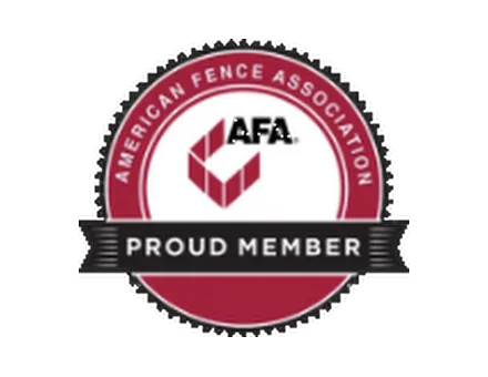 American Fence Association Proud Member badge