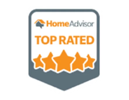 HomeAdvisor Top Rated badge